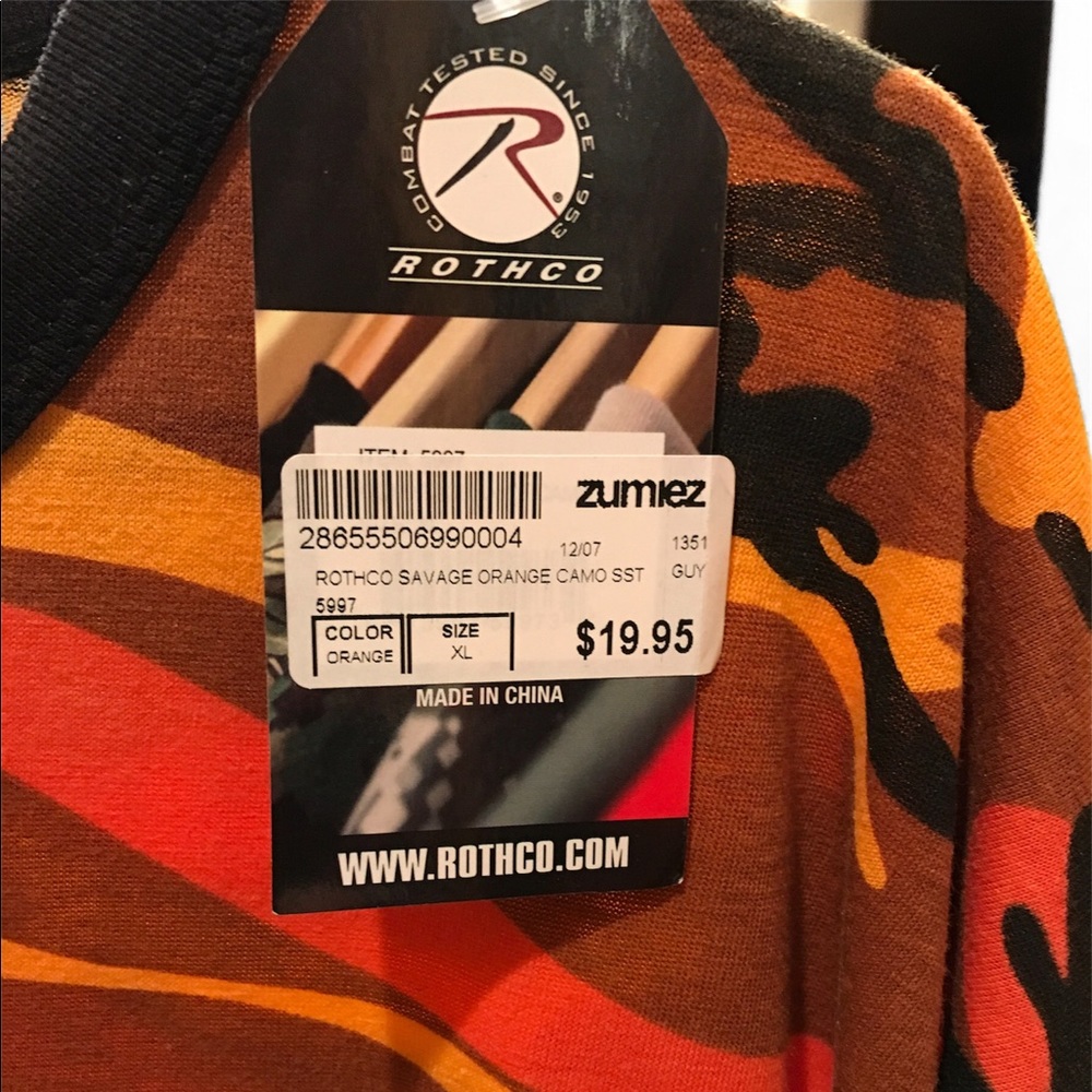 Camouflage T-shirt